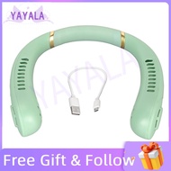 Yayala Bladeless Neck Fan Portable Hand  Silence Wearable Silicone Air Con 2bd