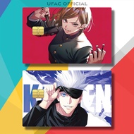 ANIME PHOTO ATM CARD COVER JUJUTSU KAISEN FQJ05/ZZK3M POPULAR KTP GARSKIN ANIME JUJUTSU KAISEN FIGUR