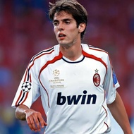 Genuine NEW 06-07 Season Ac Retro Jersey Short Sleeve Champions League Edition Milan Away 22 Kaka Br