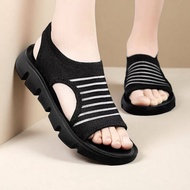 Flexi comfy knitted fashion sandal