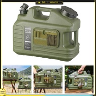 18L Water Container with Faucet Camping Water Jug Water Storage Bucket Home Use