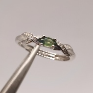 CoLife Jewelry 100% Natural Yellow Sapphire Ring 3mm*6mm Chinese Sapphire Silver Ring 925 Silver Jew