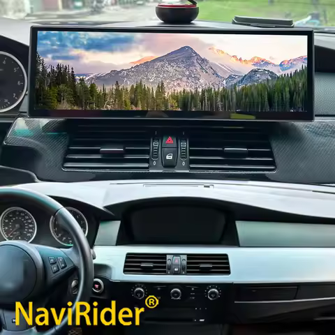 Navirider 14.9inch Wireless CarPlay Android Auto For BMW Series 3 E90 E91 E92 E93 E60 E63 E70 KEEP O