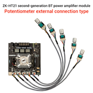 Diymore ZK-HT21 2G 2.1 ช่องสเตอริโอบลูทู ธ 5.0 โมดูลแอมพลิฟายเออร์ดิจิตอล 160WX2 + 220W AUX ลำโพงแอม