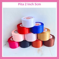 2 inch Satin Ribbon 5cm/ Per Roll 20 yards - 5cm Satin Ribbon - 2 inch Satin Ribbon Flower Bucket Ri