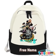 KAIJU ANIME CHARACTER CHILDREN'S BACKPACK NO. 8 ANIME FREE NAME