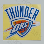Stickers Oklahoma City Thunder Basketball Sticker/