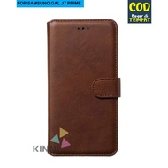 Leather For Samsung Galaxy J7 Prime | J7 2015 | J7 Core - Leather Case Flip Wallet