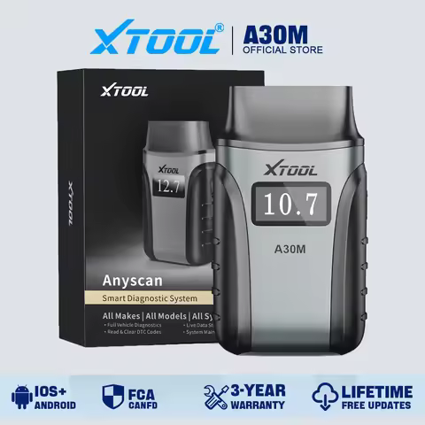 XTOOL Anyscan A30M Bluetooth OBD2 Scanner Car Diagnostic Tools 26+ Reset Service Code Reader FCA AUT