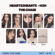 Photocard hearts2hearts The Chase H2H - H2H photocard (CONTENTS OF 8 PC) photocard carmen Merch