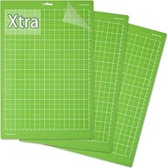 LOPASA Cutting Mat for Cricut Joy Xtra, 8.5x12 Green Adhesive Light Grip Cutting Mats Set, Joy Extra