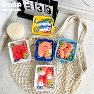 Ocean Link Cute Fresh Seafood Shore Plush Doll Sardines Seafood Platter Cute Bag Pendant