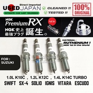 USED Japan NGK Premium RX Spark Plug - Suzuki Swift SX4 Solio Ignis 1.0L K10C 1.2L K12C 1.4L K14C N.