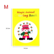 Magic Coloring Book Magic Tricks Magie Book Stage Prop Gimmick Mentalism Funny Simple Magic Props Su