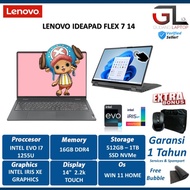 New Arrival-- Laptop 2in1 Touchscreen Lenovo ideapad flex 7 intel evo