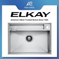 ELKAY EC22105 67CM STAINLESS STEEL SINGLE BOWL KITCHEN SINK