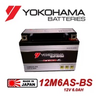 12M6AS-BS BATTERY GEL YOKOHAMA MODENAS MR2 DEMAK DTM150 CB1000 ZRX1200 ER6 VF750 CM200T