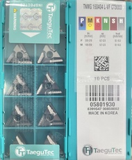 เม็ดมีด Inserts T16 เม็ดสองหน้า มุม 04 TNMG160404R-VF CT3000 TNMG160404L-VF CT3000