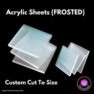[SG SELLER] Acrylic Sheet Frosted | Perspex Sheet | Frosted Acrylic Sheets