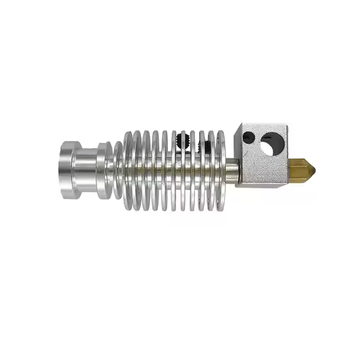 Original FLSUN 3D Printer Part Q5 Hotend Kit 4in1 Heatsink Throat Tube Extruder Nozzle Brass Heated 