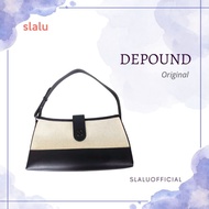 Unik Tas Shoulder Bag Wanita Branded Kulit Asli! Depound Korea Diskon