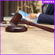 [Wenodxa] Halloween for Halloween Cosplay Gavel Prop Funny Wooden Gavel Mini Gavel Judge