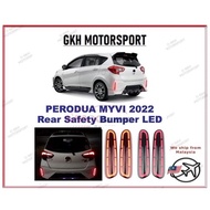 PERODUA MYVI MG3 GEN3 MYVI NEW 2021 2022 2023 REAR BUMPER REFLECTOR LED LAMP LIGHT WITH RUNNING DYNA