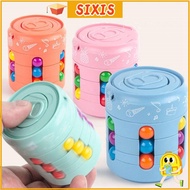 SIXIS Rotating Ball,  Plastics Soda Can Fidget Toy, Rotating Ball Finger Gyro Finger Spinner Gyro