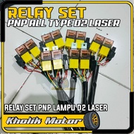 Relay D2 laser Relay set Special Relay Lamp D2 laser | Pnp Just Plug In