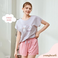 Young Hearts Young Curves Playful Kittens Sleep Set C01-S01224