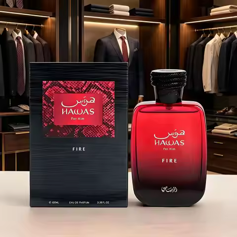 Ice For Him 100ml EDP Men's Cologne Fresh Citrus Aquatic Woody Scent Long Lasting Arabic Perfume for