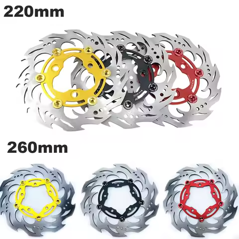 Universal Electric motorcycle Floating disc 220mm/260mm brake disc For For Yamaha Aerox Nitro BWS Zu