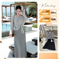 H69 2-in-1 women's clothing Set Jacket with zip material combined with a stylish undershirt, beautif