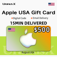 Apple 500 USD iTunes Gift Card⚡iTunes card USA Apple Code US iTunes Card⚡UranusX_MY [24/7 Email Deli