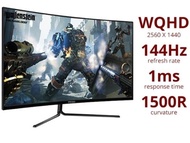 Brand New Prism+ X270 PRO 144Hz WQHD Curved Gaming Monitor. Local SG Stock and warranty !!