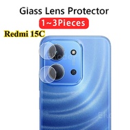 1~3PCS Camera Lens Protector Glass For Redmi 15C 4G 5G 2025 Tempered Glass Film For Redmi15C 15 C Pr