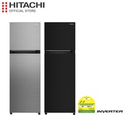 Hitachi Stylish Line Fridge 260L HRTN5275MFBBKSG / MFXSG