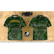 Summer FULL SUBLIMATION SAF PATTERN COMMANDO YELLOW PRINT T-SHIRT 3D T Shirt Size XXS-6XL size:s-5xl