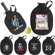 Peak table tennis paddle storage handbag Single mesh double-layer storage can store rackets and ball