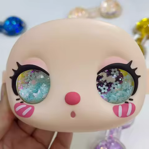 New Liila Series Diy Flowing Sand Eyes Suitable For 600% Liila Dolls Eyes Accessories Replacement Ey