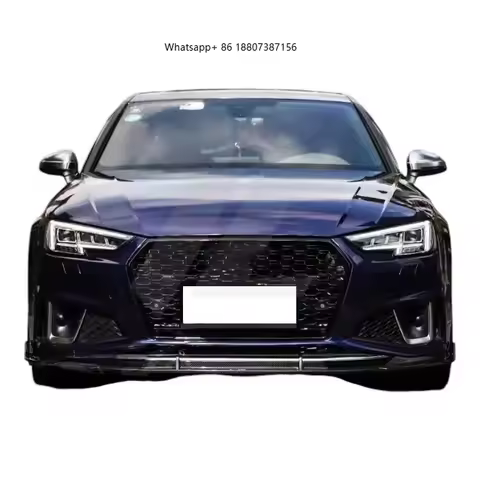 Carbon Fiber Front Engine Hood Bonnet Vent forAUDI A4 S4 B9 2019
