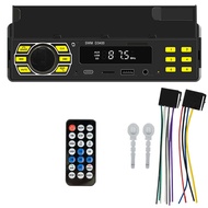 1Set Bracket Car Bluetooth Player Multifunction Plug-in Card HD Lossless Music Car Mp3