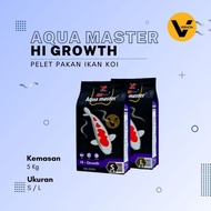 AQUA MASTER Fish Food Hi-Growth L/S 5 Kg Koi Fish Food Pellets
