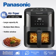 Panasonic Electric Oven Smart Air Fryer 8L with Touch Screen Visual Window Preset Menus 360 ° Hot Ai