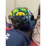 AGV FLUID TARTARUGA SIZE M COMPLETE VISOR BLUE IRRIDIUM