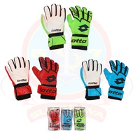 Lotto Football Goalkeeper Gloves White Sole Premium New Bone