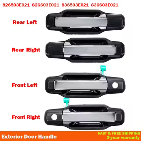 LHD Front Left/Right Black Exterior Door Handles For Kia Sorento 2003-2009 826503E021 826603E021 836