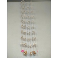 Traditional Handicrafts Sea Shell Hanging Decoration Main Door Decorative Toran (Size - 5.5 Ft | Pac