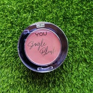 You blush on single long-lasting blush on/