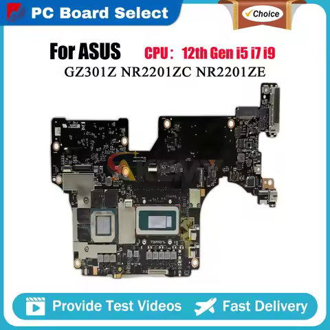 NR2201ZE Laptop Motherboard For ASUS Rog Flow X13 GZ301ZC GZ301Z NR2201Z NR2201ZC GZ301ZE NR2201ZA M
